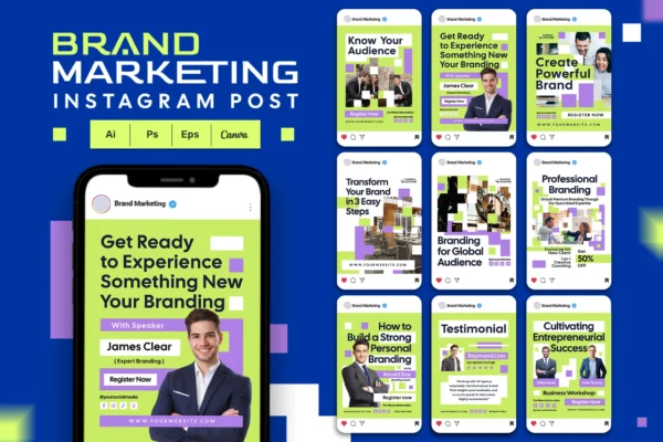 Social Media Post & Story Templates – Lyntra Limited